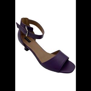 Array Women's Praise Kitten Heel Purple - Wide